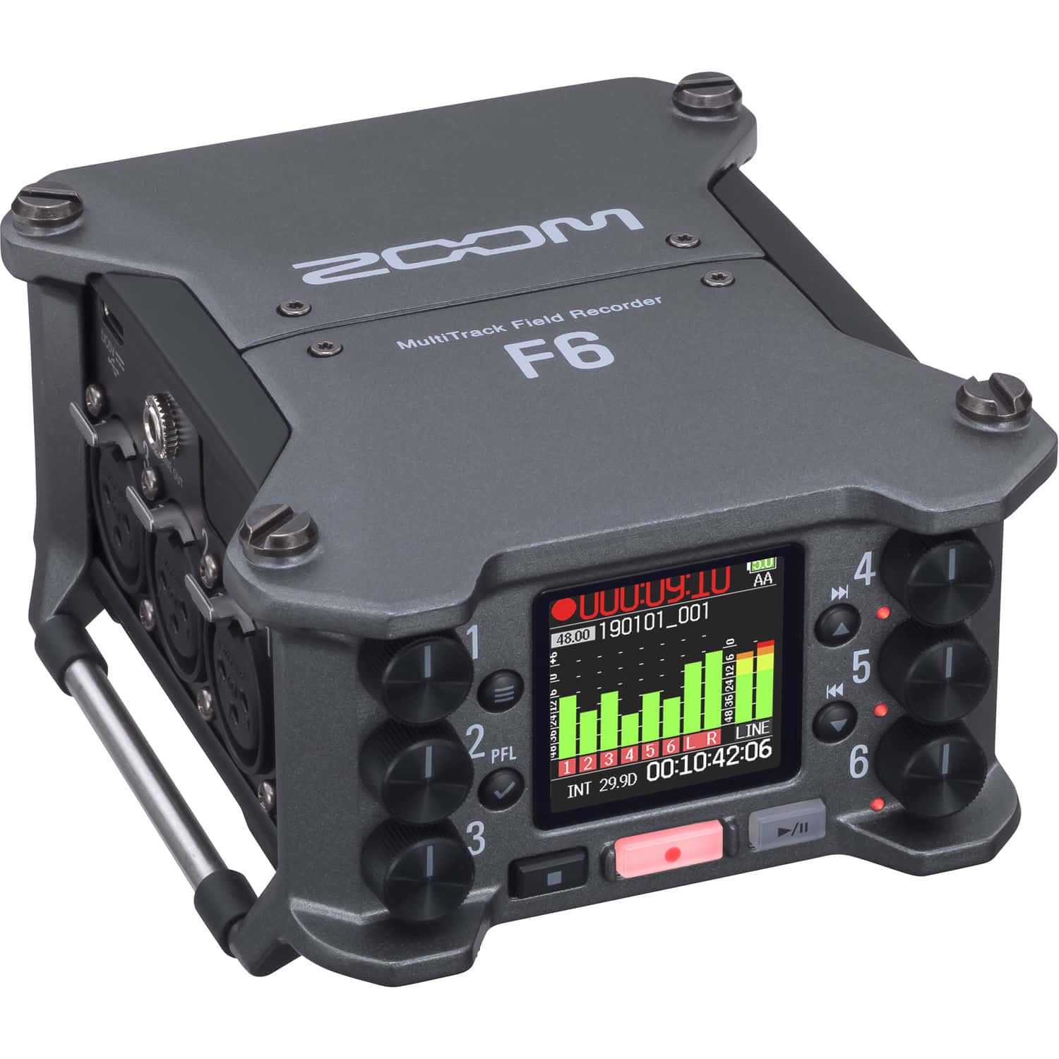 Zoom F6 6-Input / 14-Track Multitrack Field Recorder4
