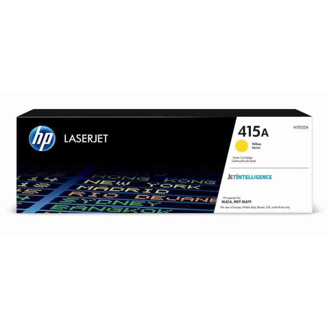 HP 415A Yellow Original LaserJet Toner Cartridge- W2032A0