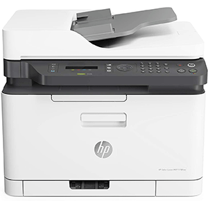 HP Color Laser 179fnw Wireless All in One Laser Printer with Mobile Printing & Built-in Ethernet- 4ZB97A