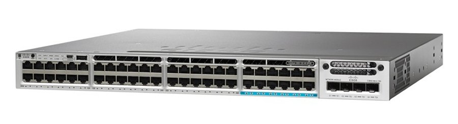 Cisco Catalyst 3850 48 Port UPOE LAN Base Switch WS-C3850-48U-L-RF-WS-C3850-48U-L