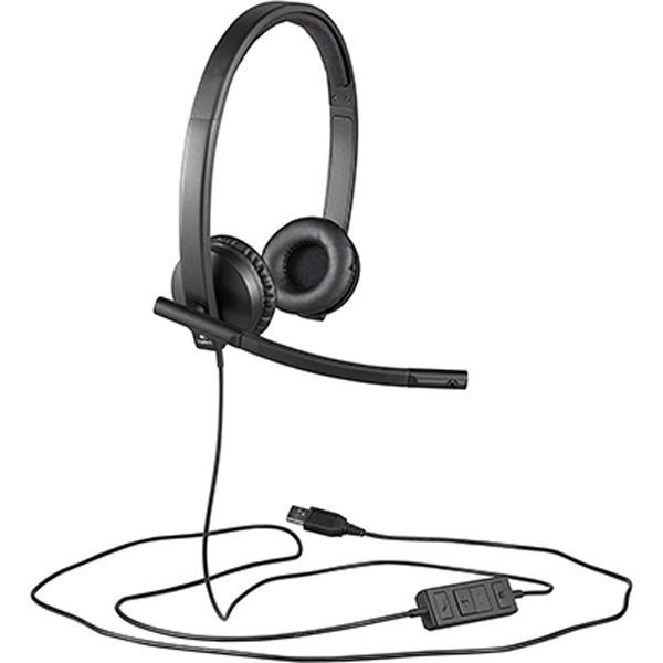 Logitech H570e Mono USB Headset - (981-00057)12