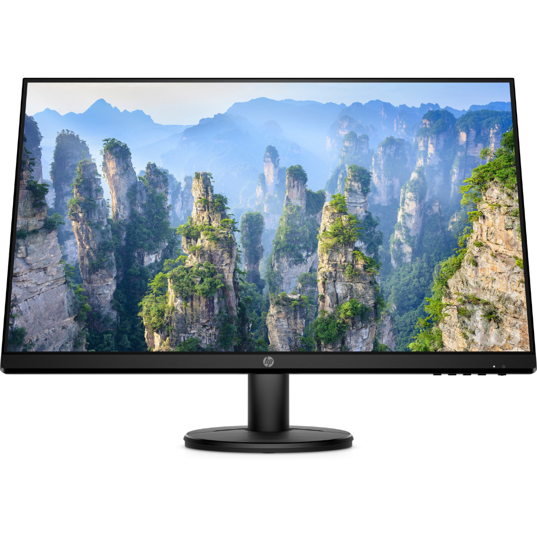 HP V27i - 27Inch FHD (1920 x 1080), IPS, Aspect ratio 16:9, 50-60 Hz, Response Time 5ms GtG (with overdrive) Monitor- 9SV94AS2