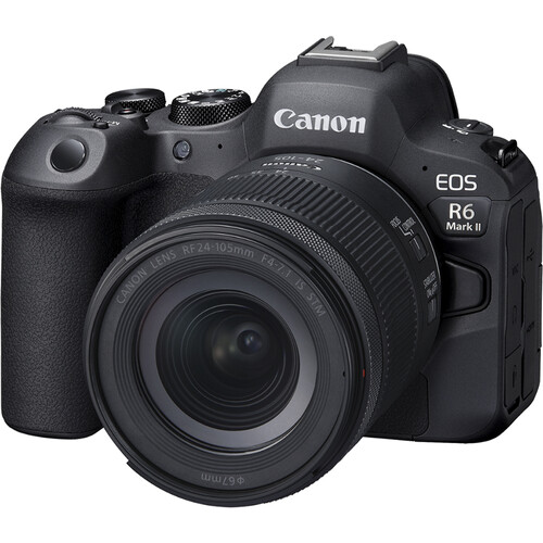 Canon EOS R6 Mark II Mirrorless Camera with 24-105mm f/4-7.1 Lens0