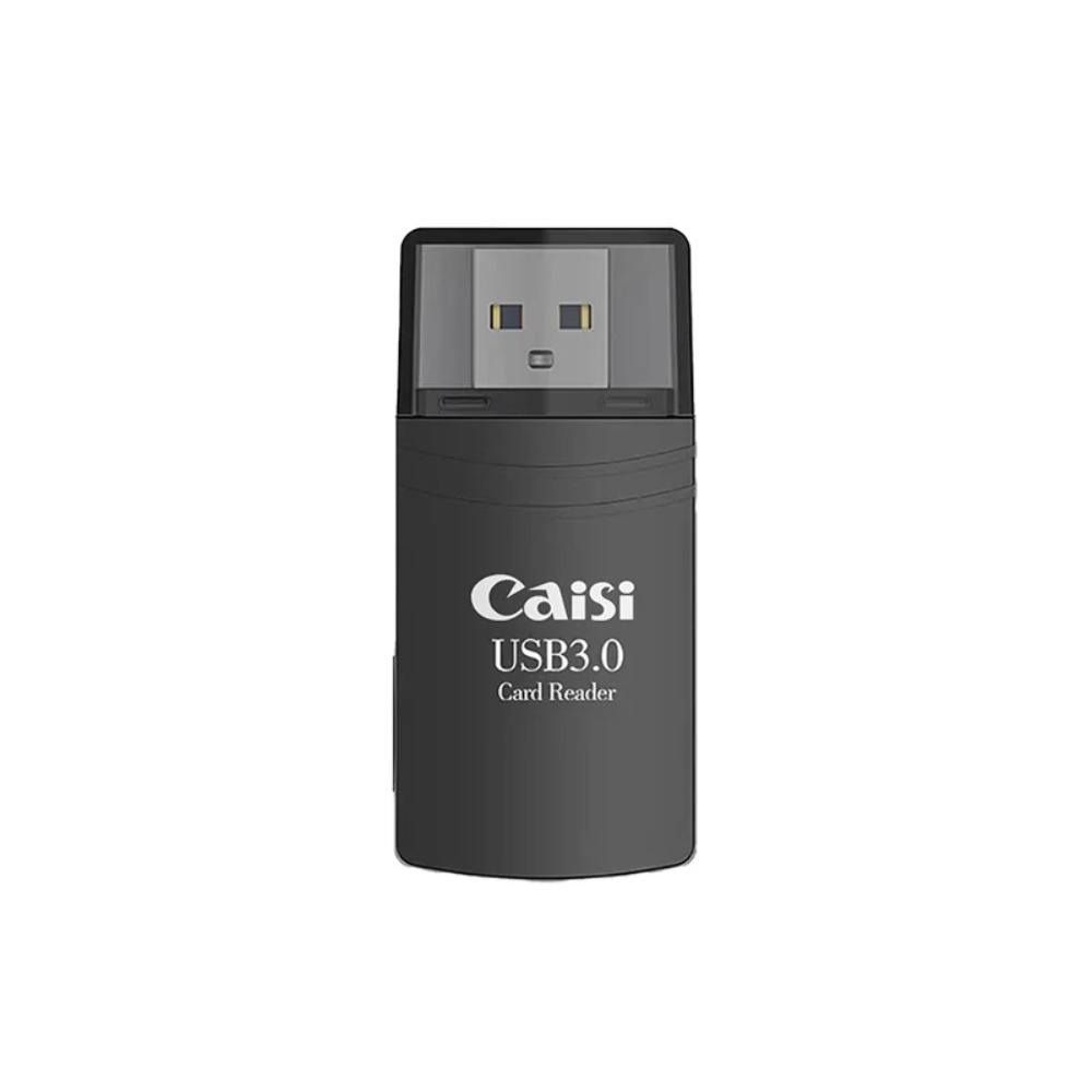 Caisi USB 3.0 Dual-Slot Card Reader0