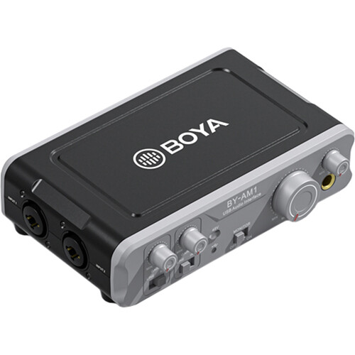BOYA BY-AM1 Dual-Channel USB 2 Audio Mixer
