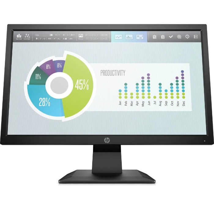 HP P204v 49.53 CM (19.5) Monitor- L47850-004