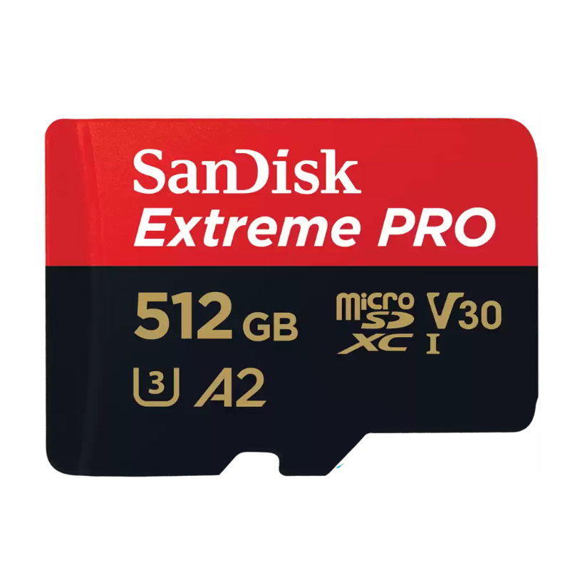 SanDisk 512GB Extreme PRO microSDXC -SDSQXCD-512G-GN6MA