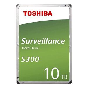 Toshiba Survillence HDD - S300 10TB 7200RPM (HDETV10ZSA51)