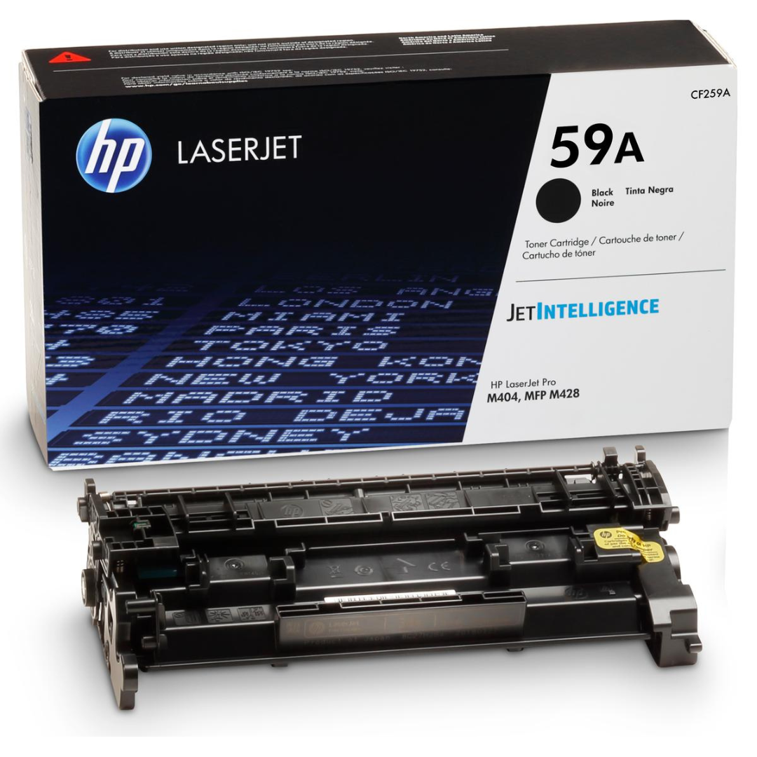 HP 59A Black Original LaserJet Toner Cartridge- CF259A3
