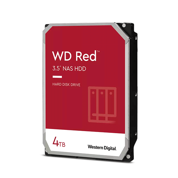 Western Digital 4TB WD Red NAS Internal Hard Drive HDD - 5400 RPM, SATA 6 Gb/s, SMR, 256MB Cache, 3.5 Inches (WD40EFAX)0