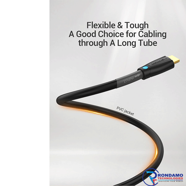 VENTION HDMI CABLE 25M BLACK FOR ENGINEERING - VEN-AAMBS3