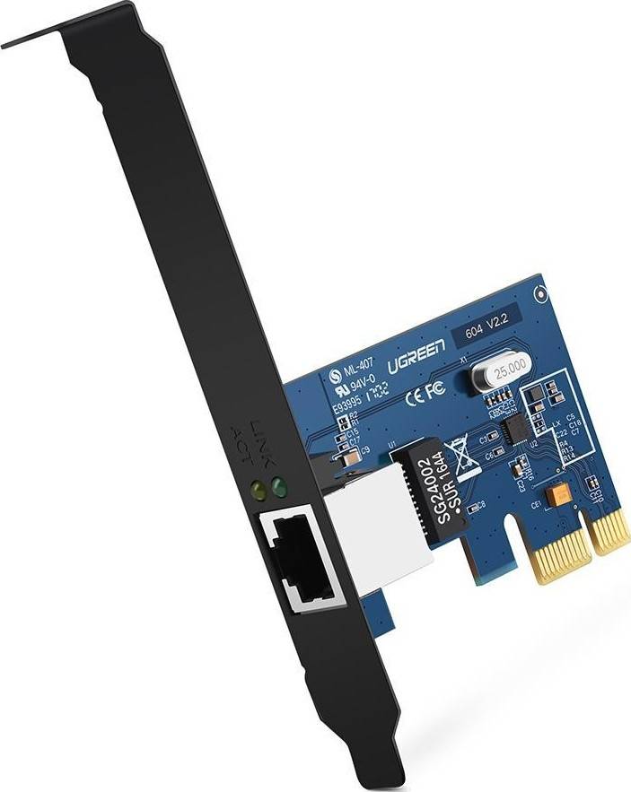 UGREEN Gigabit 10/100/1000Mbps PCI Express Network Adapter - US2303