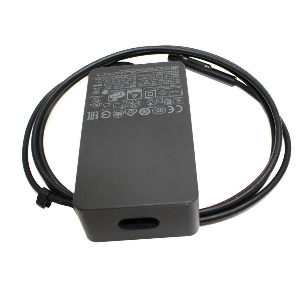 Adapter comptible with Microsoft Surface Book 1 65W 15V 4A -17063