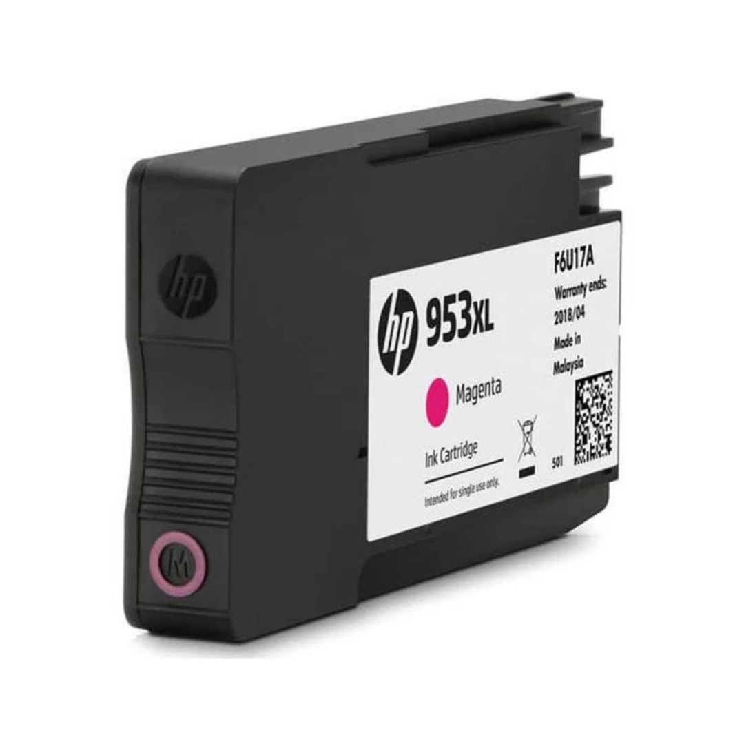 HP 953XL High Yield Magenta Original Ink Cartridge- F6U17AE3