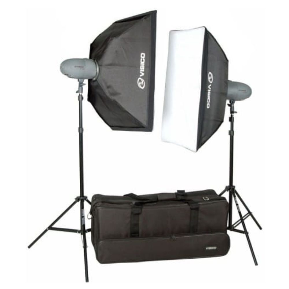VISICO VL-200 PLUS LED VIDEO LIGHT KIT (VISICO VL200 PLUS)