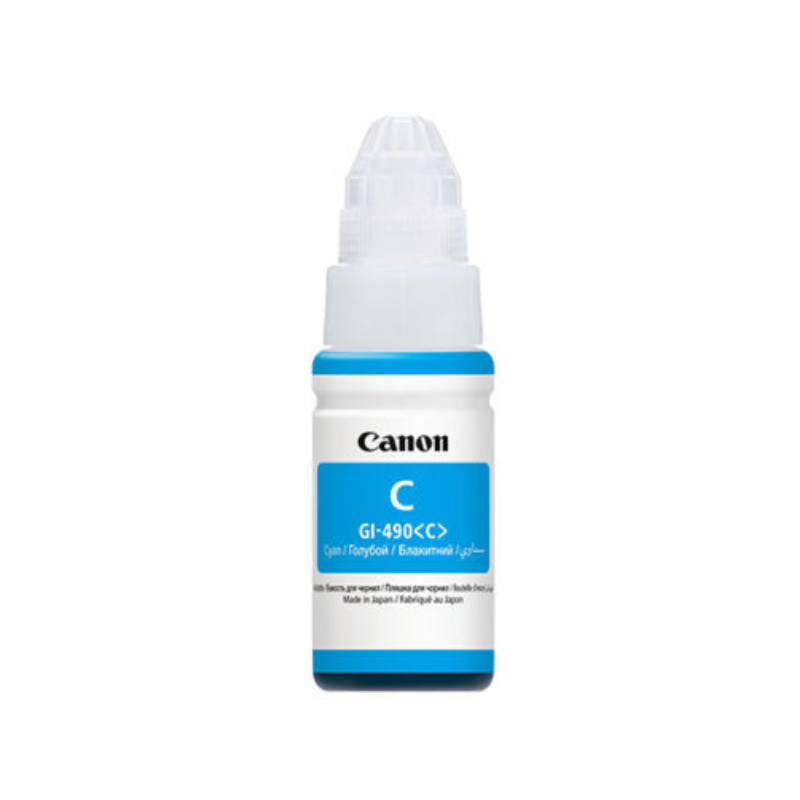 Canon GI-490 Cyan Ink Bottle4