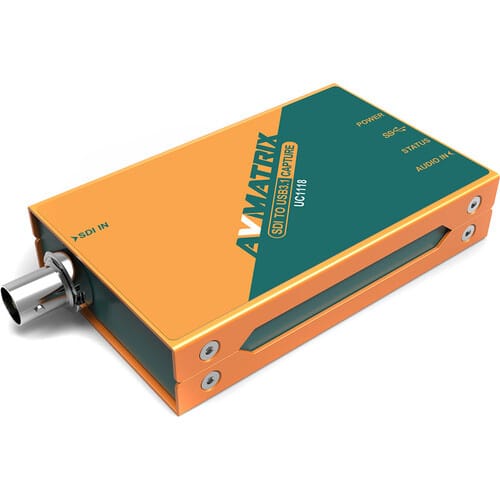 AVMATRIX UC1118 SDI to USB 3.1 Type-C Video Capture Card