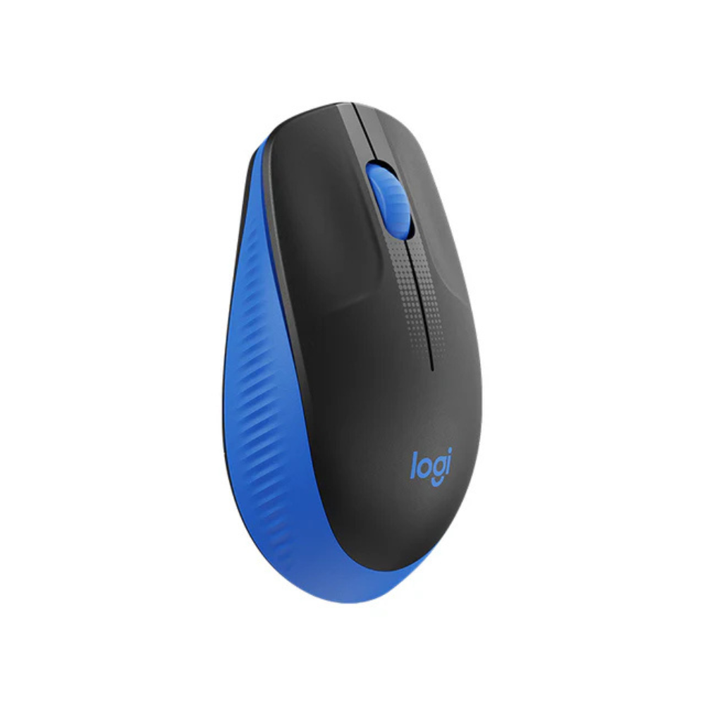 Logitech M191  Full Size Wireless Mouse-Blue-910-5909