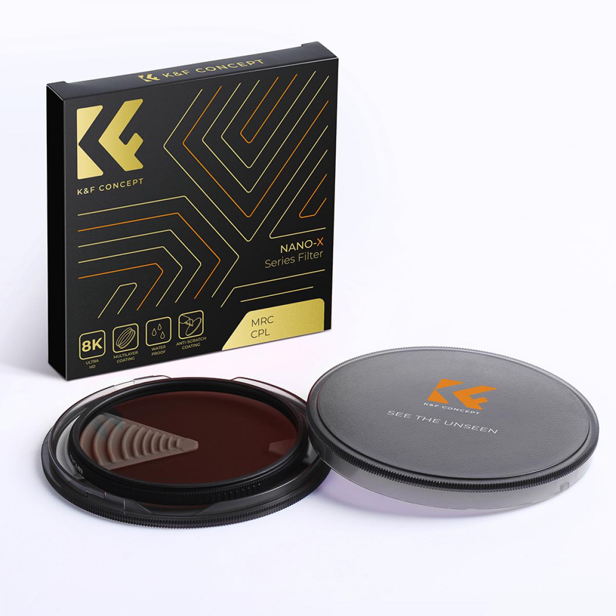 K&F 67MM XC16 Nano-X B270 CPL Super Slim Circular Polarizing Filter2