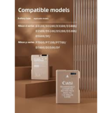 Caisi EN‑EL14a Type‑C Rechargeable Battery3