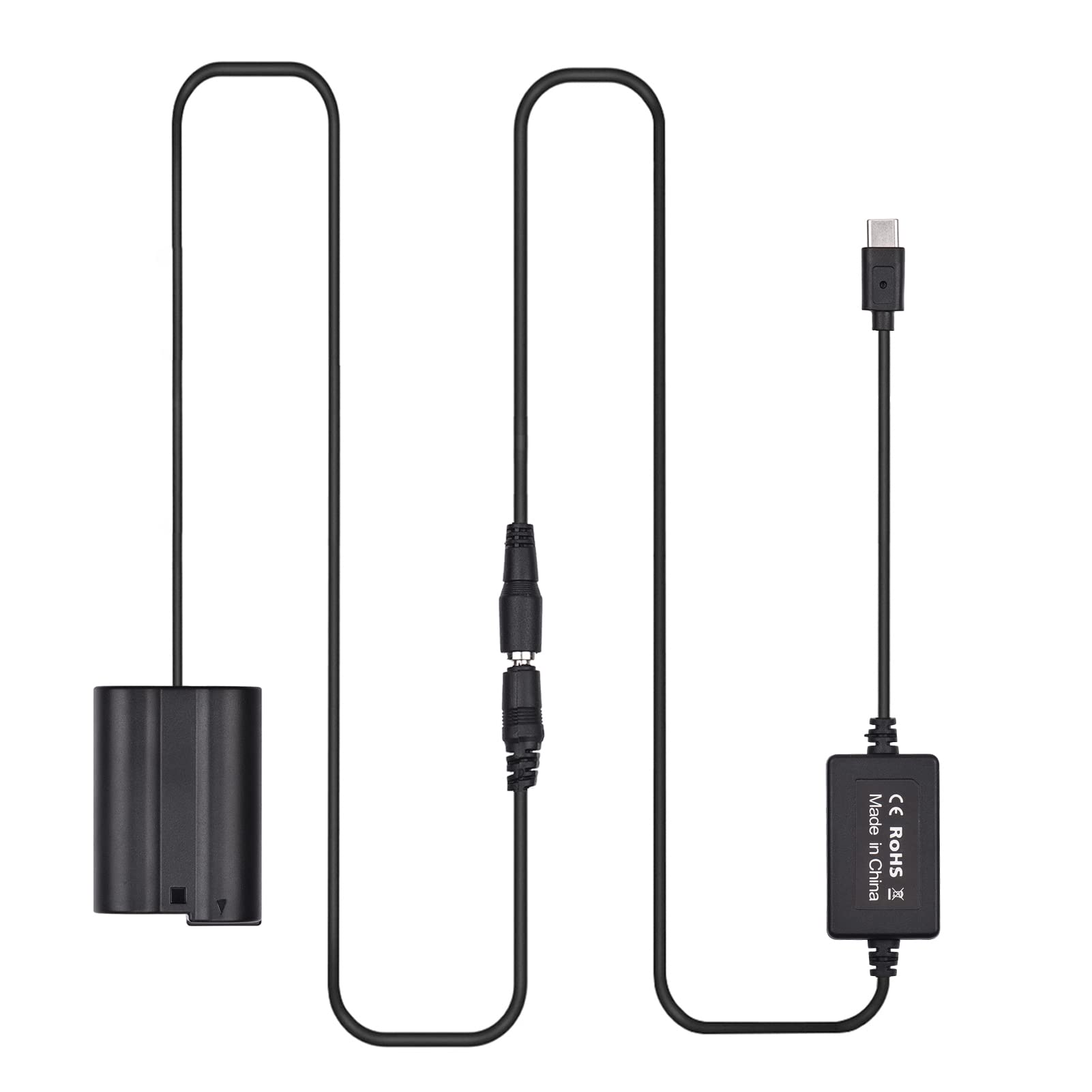 Caisi EN‑EL15c Dummy Battery Power Adapter Kit