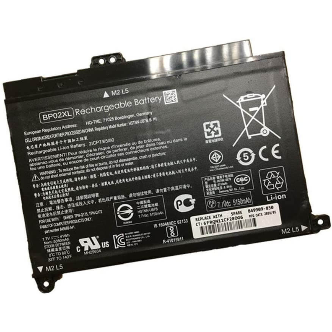 HP Pavilion 15-au147cl 15-au151nr battery- BP02XL