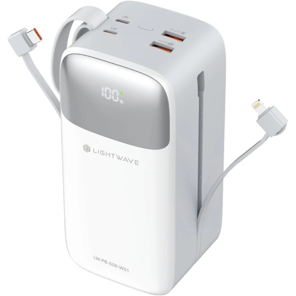 Lightwave 50000mAh W01 Mobile Power Bank-LW-PB-50K-W01