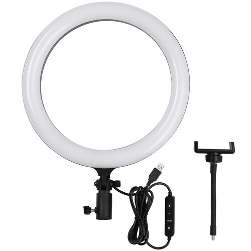 Godox LR120 Bi-Color LED Ring-Light (Black, 12″)0