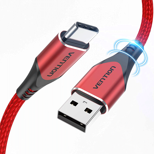 Vention USB-C to USB 2.0-A Cable 1.5M Red4