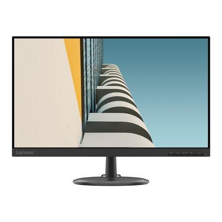 Lenovo C24-20 Monitor 23.8Inches FHD VA, 75 Hz, 5ms 3-Side Borderless Input Connectors VGA+HDMI - Raven Black | (62A8KAT1UK)