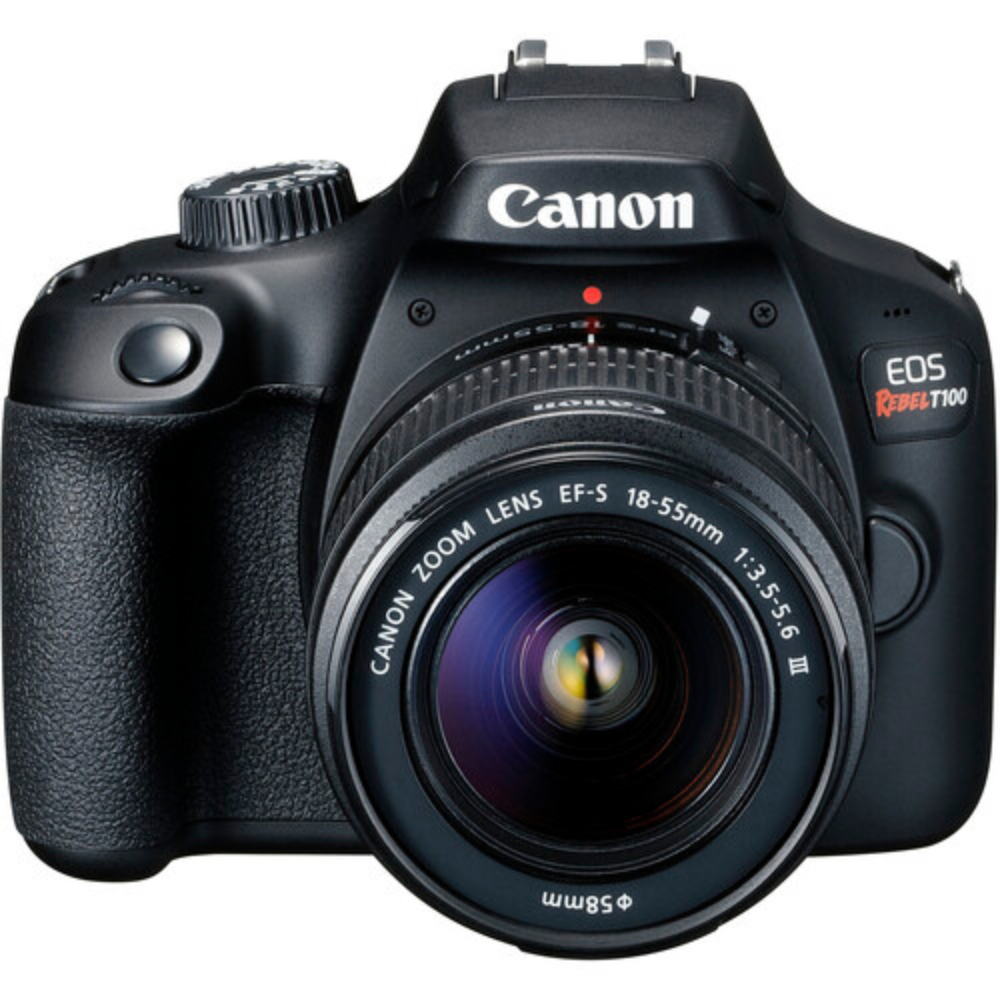 Canon EOS 4000D DSLR Camera and EF-S 18-55 mm