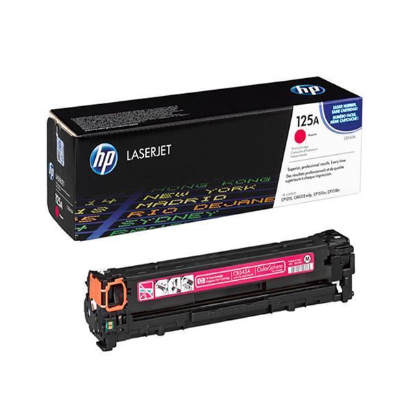 HP 125A Magenta Original LaserJet Toner Cartridge- CB543A2