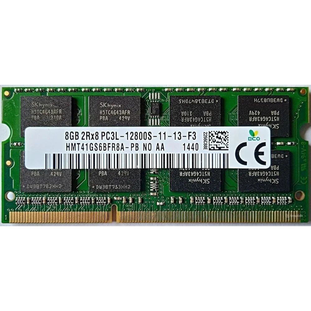 (Micron, Skhynix) 8 GB PC3L 12800s 1600 MHz Laptop ram
