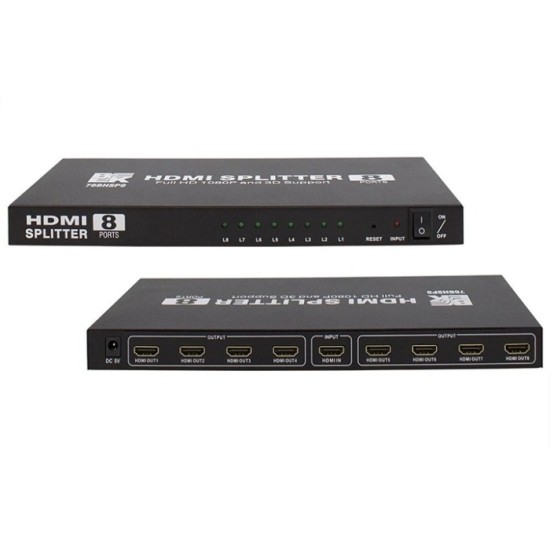 Generic HDMI SPLITTER 1X8