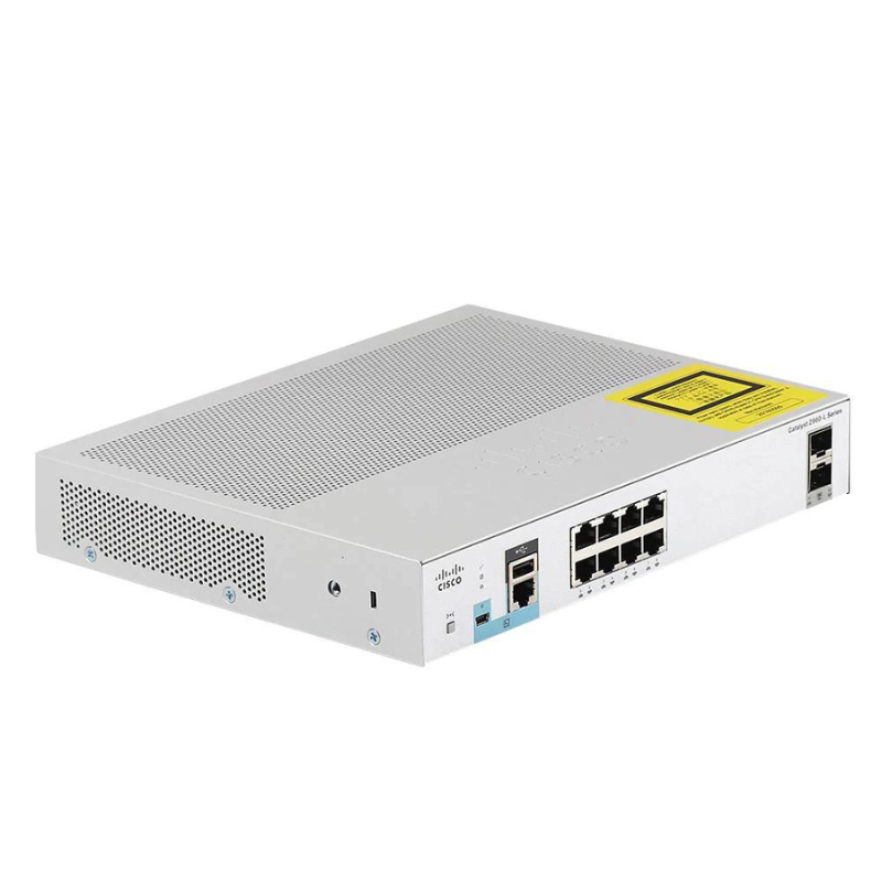 Cisco WS-C2960L-8TS-LL 8 Port Ethernet Switch- WS-C2960L-8TS-LL4