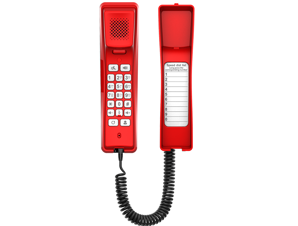 Fanvil H2 Hotel IP Phone – Compact SIP Phone for Hospitality3