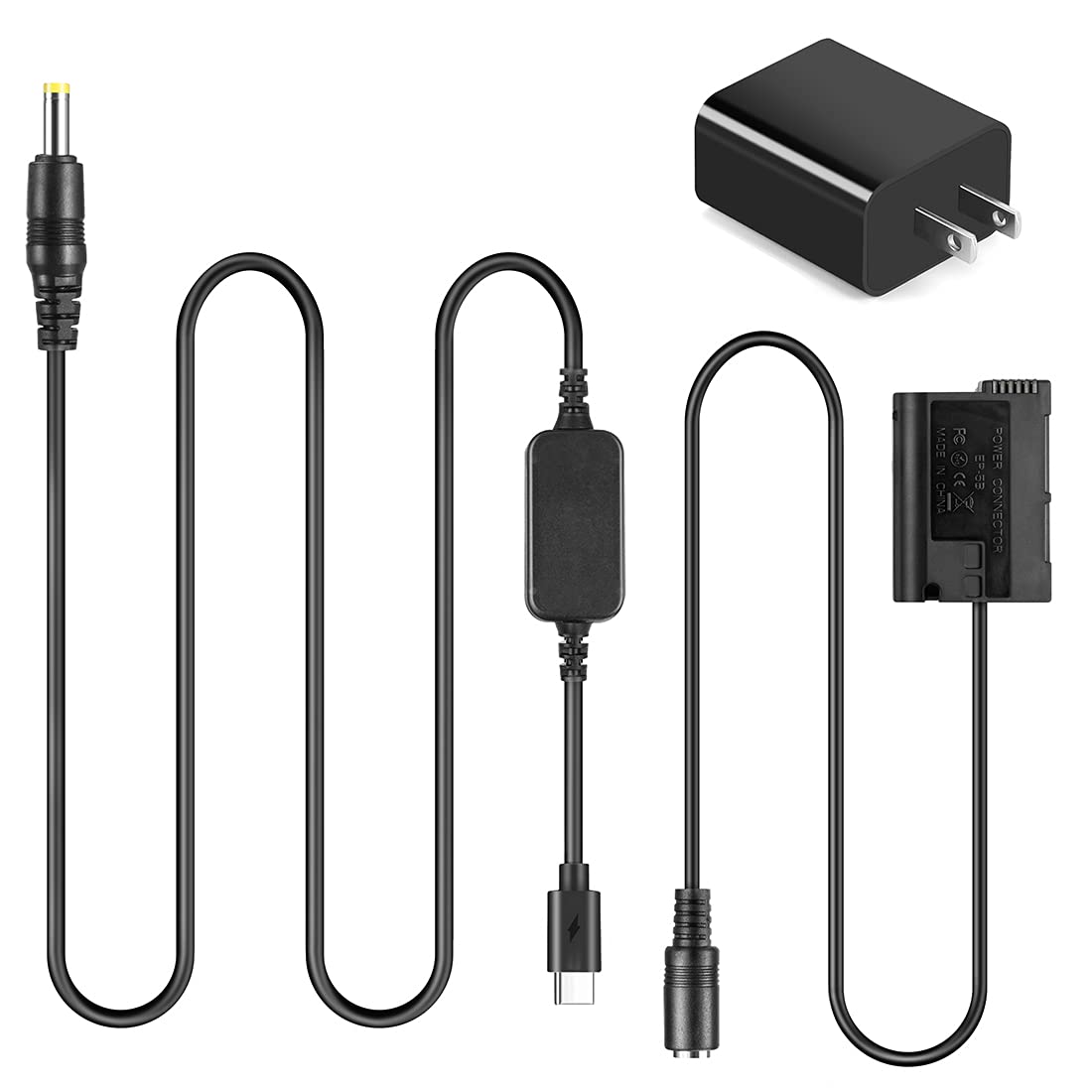 Caisi EN‑EL15c Dummy Battery Power Adapter Kit3