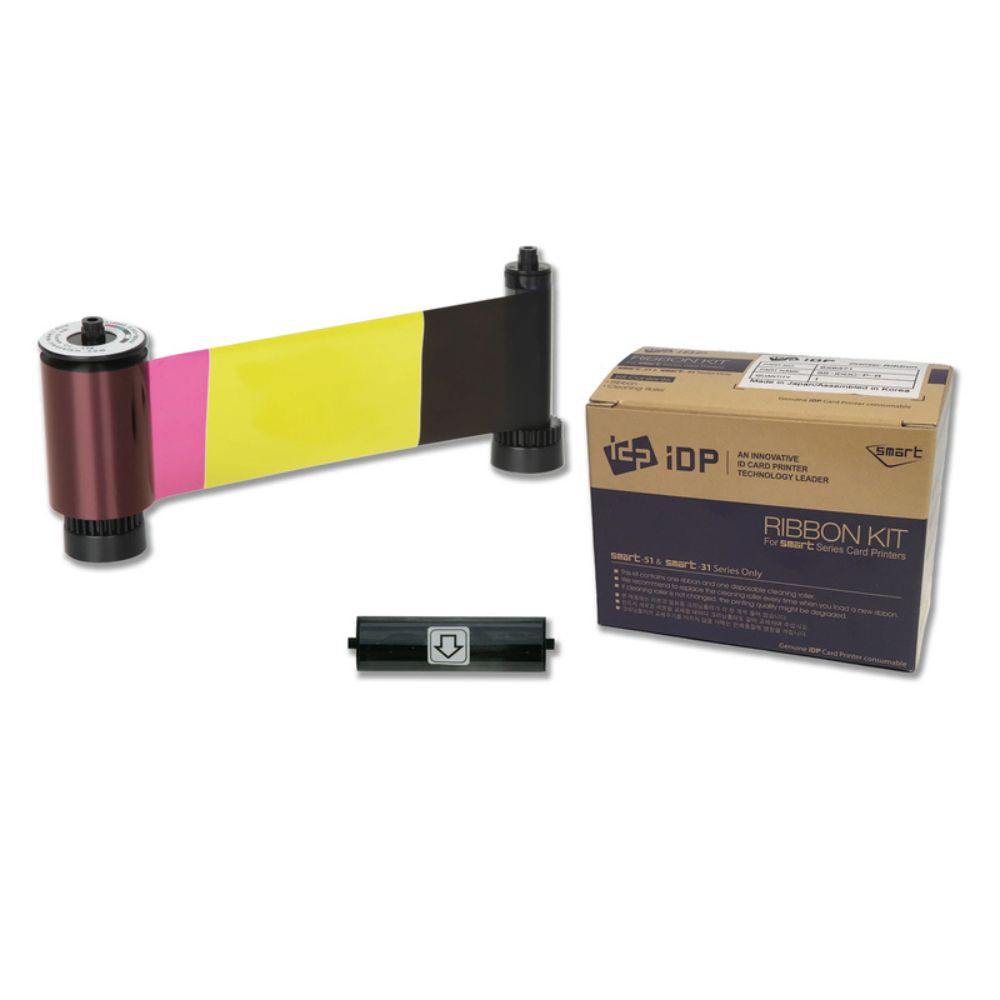 IDP Smart Full Color Ribbon - YMCKO - 250 prints
