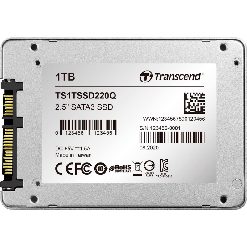Transcend 1TB SSD220Q SATA III 2.54