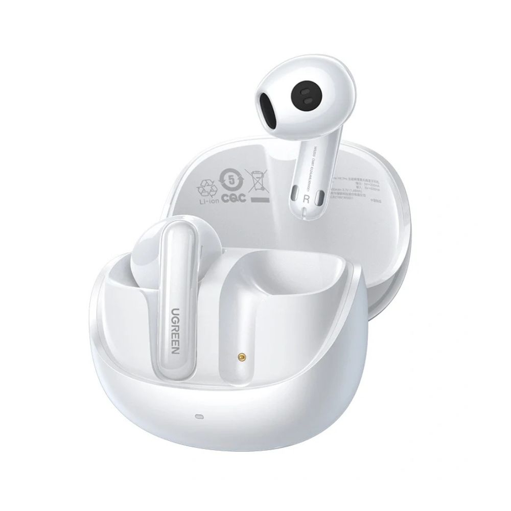UGREEN HiTune H6 Pro Hybrid Active Noise-Cancelling Earbuds White WS203-UG-35873