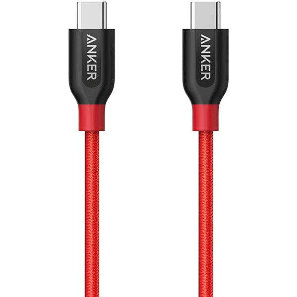 Anker PowerLine+ USB 2.0 Cord (6ft), USB C to USB C Cable,4