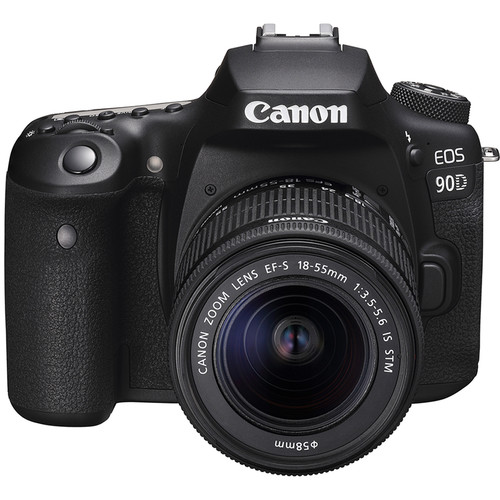 Canon EOS 90D DSLR with 18-55mm lens