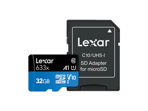 Lexar 32GB High-Performance 633x microSDHC™