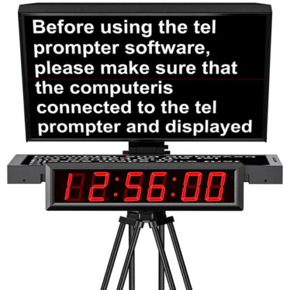 DESVIEW T20 Foldable Teleprompter Set 
