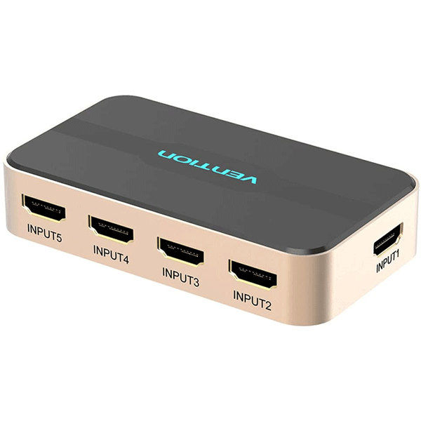 VENTION HDMI SWITCH 5 IN 1 OUT - VEN-ACDG02