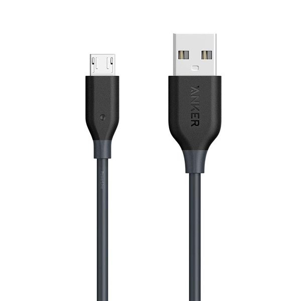 Anker PowerLine Micro USB 3ft Micro-USB B USB A Black