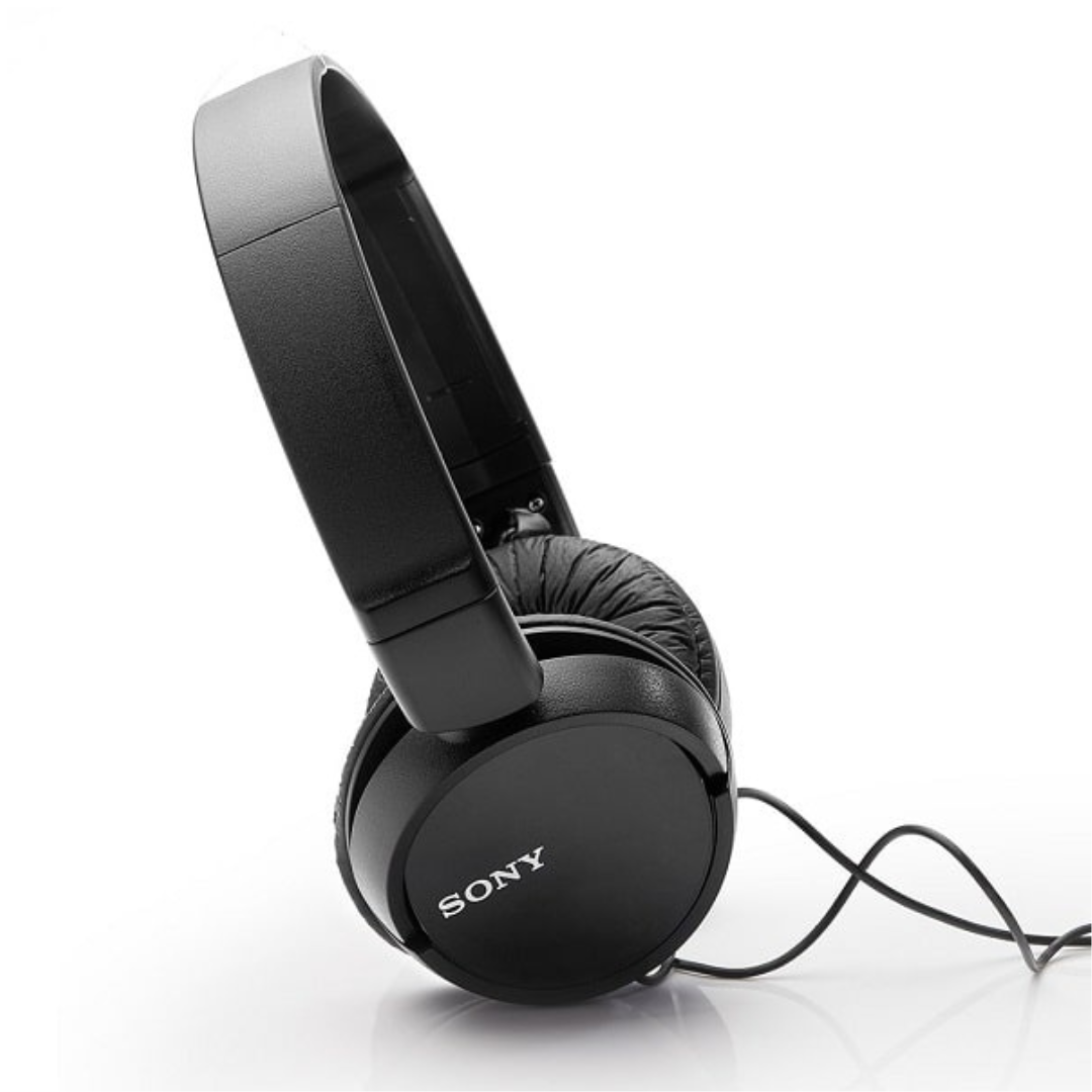 Sony MDR-ZX110AP On-Ear Headphones with Microphone (Black)3