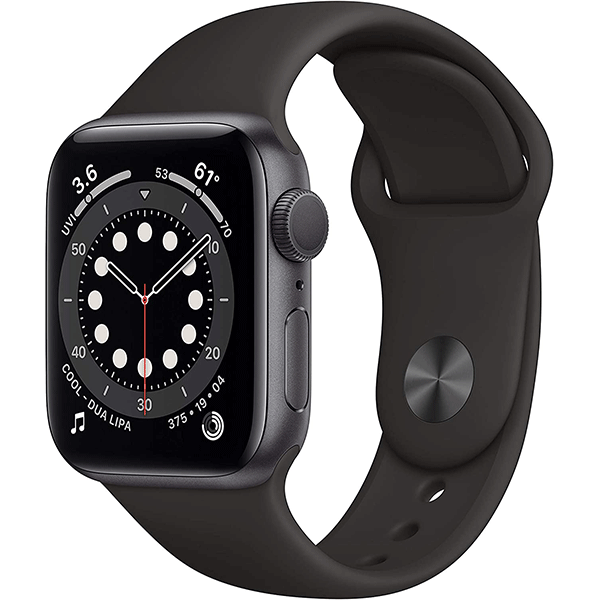 New Apple Watch Series 6 (GPS, 44mm) - Space Gray Aluminum Case with Black Sport Band2