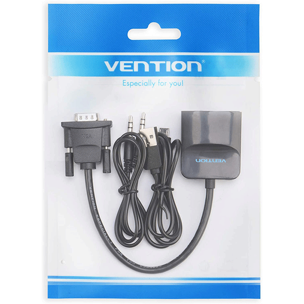Vention VGA to HDMI Converter with Female Micro USB and Audio Port2