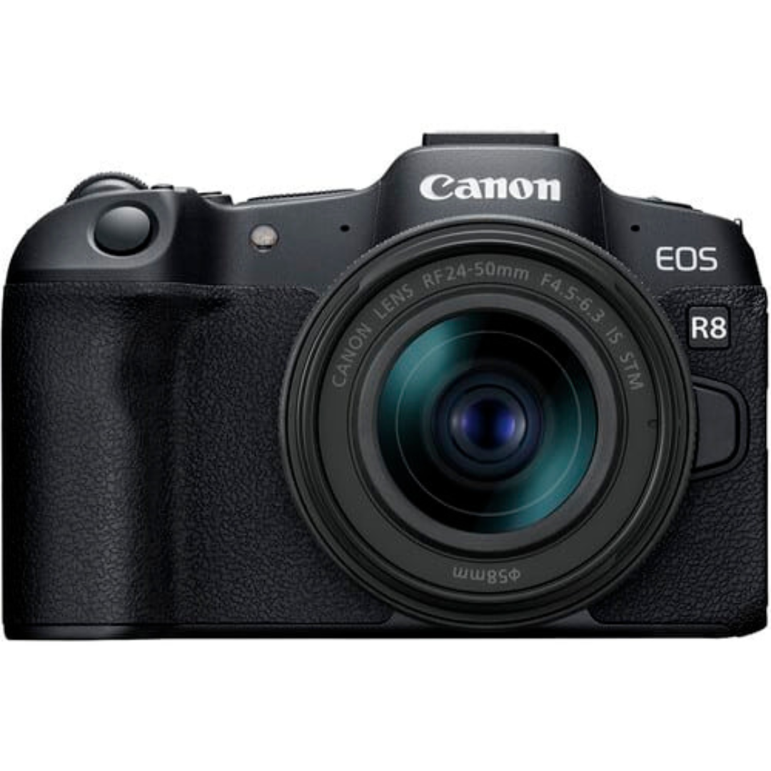 Canon EOS R8 Mirrorless Camera with RF 24-50mm f/4.5-6.3 IS STM Lens2